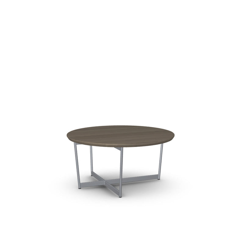 Jill Coffee Table w/ Solid Wood Tabletop