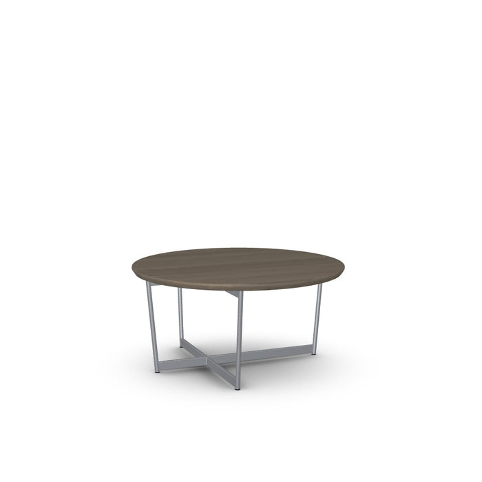 Jill Coffee Table w/ Solid Wood Tabletop