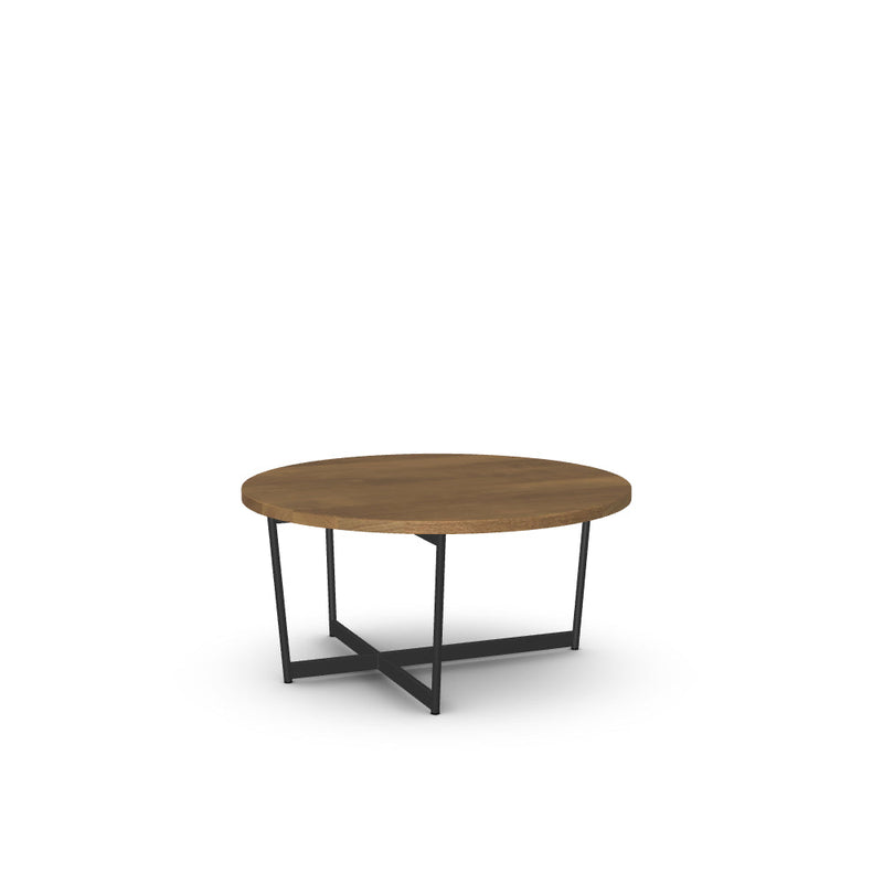 Jill Coffee Table w/ Solid Wood Tabletop