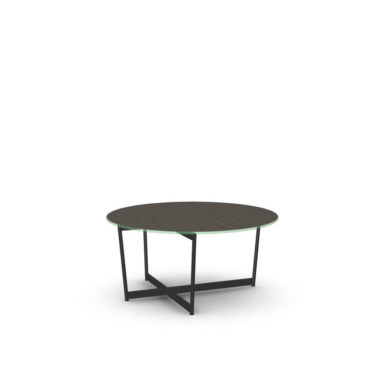 Jill Coffee Table w/ Starstone Glass Tabletop