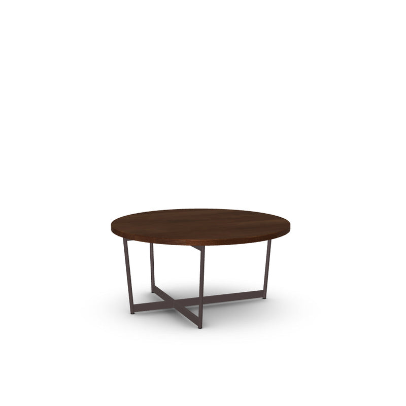 Jill Coffee Table w/ Solid Wood Tabletop