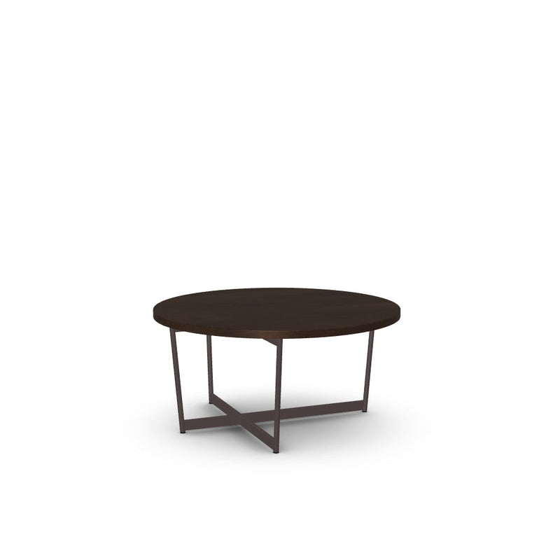Jill Coffee Table w/ Solid Wood Tabletop