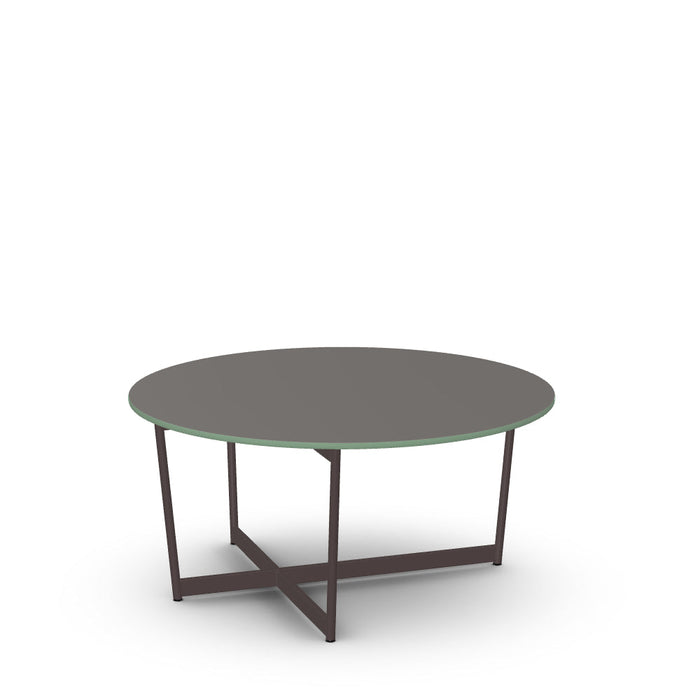 Jill Coffee Table w/ Glass Tabletop