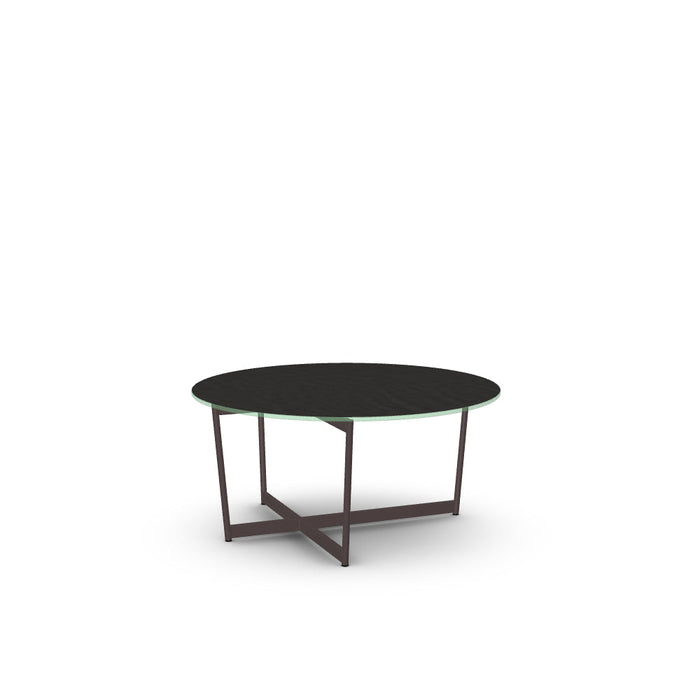 Jill Coffee Table w/ Starstone Glass Tabletop
