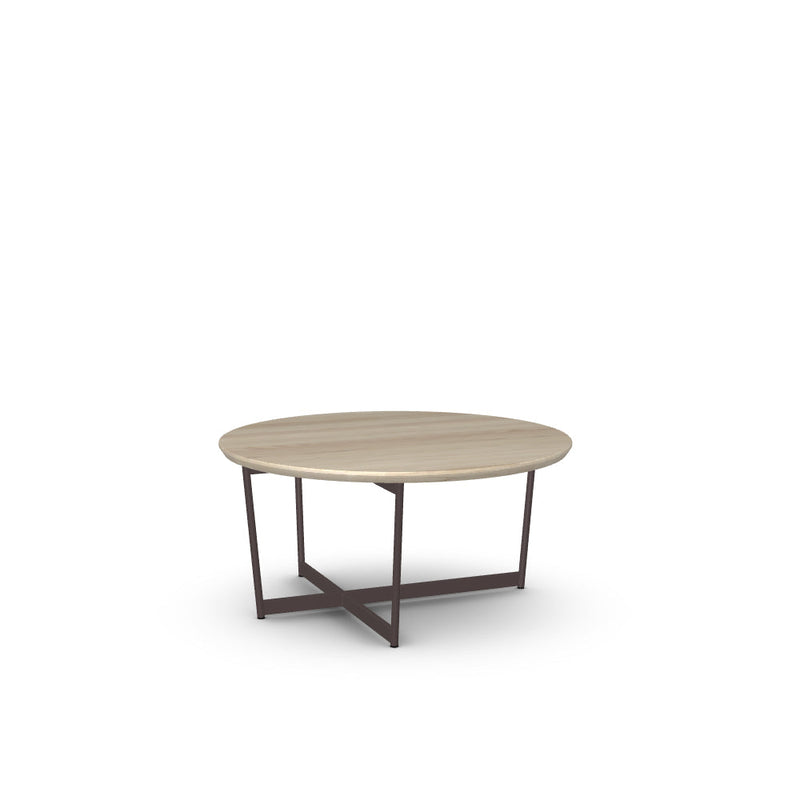 Jill Coffee Table w/ Solid Wood Tabletop