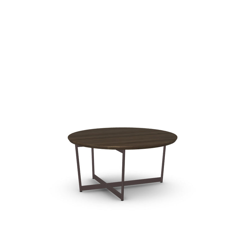 Jill Coffee Table w/ Solid Wood Tabletop