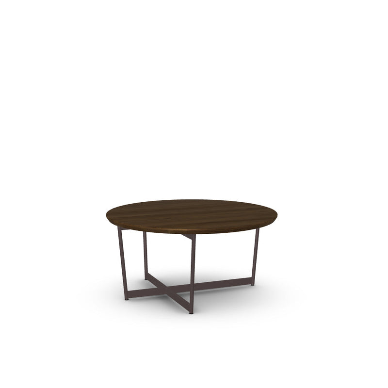 Jill Coffee Table w/ Solid Wood Tabletop