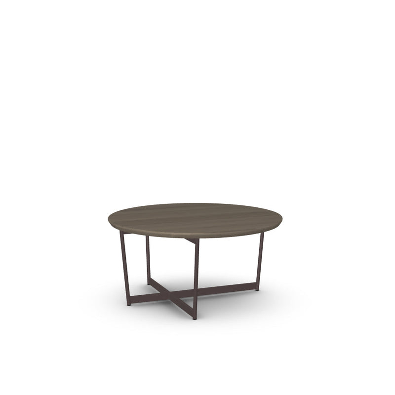 Jill Coffee Table w/ Solid Wood Tabletop