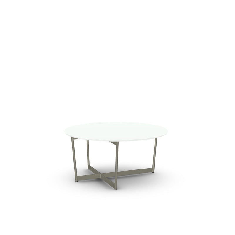 Jill Coffee Table w/ Glass Tabletop