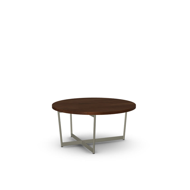 Jill Coffee Table w/ Solid Wood Tabletop
