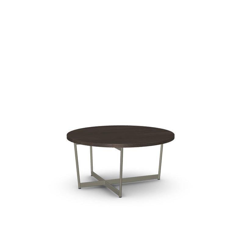 Jill Coffee Table w/ Solid Wood Tabletop