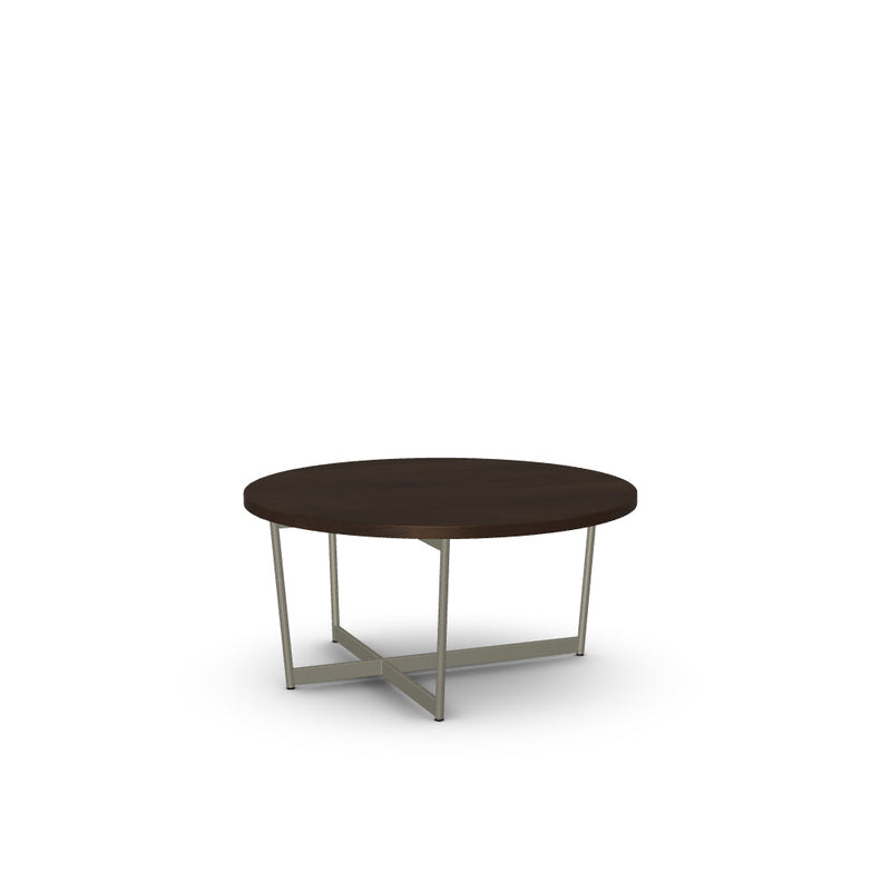Jill Coffee Table w/ Solid Wood Tabletop