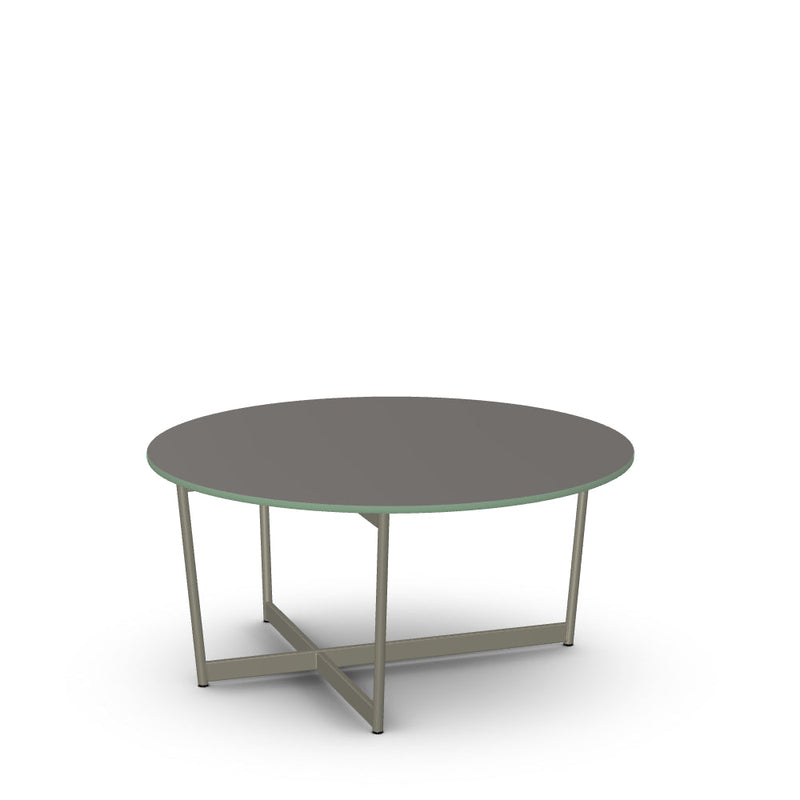 Jill Coffee Table w/ Glass Tabletop