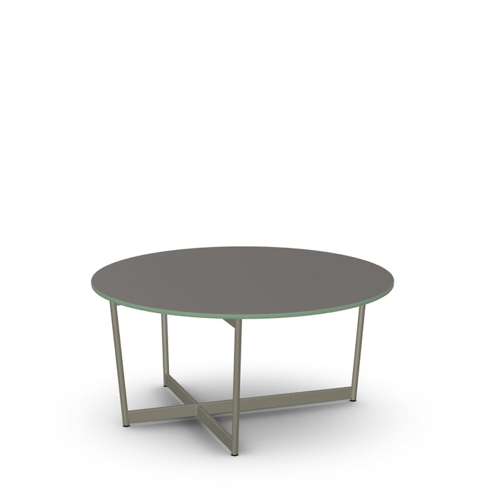 Jill Coffee Table w/ Glass Tabletop