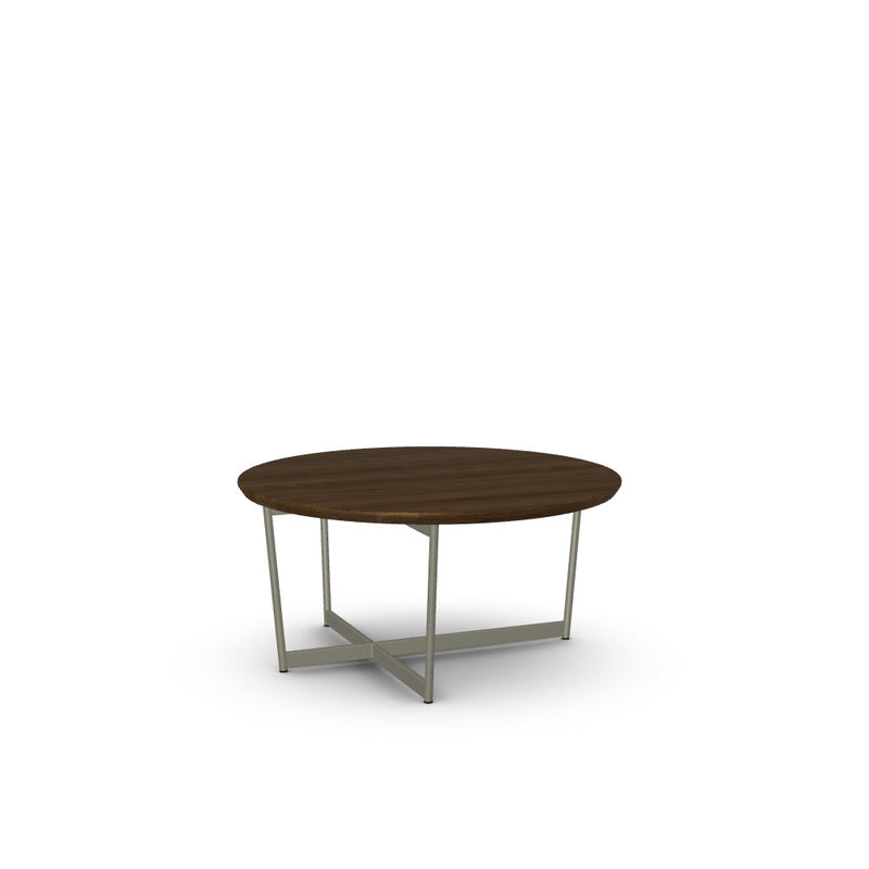 Jill Coffee Table w/ Solid Wood Tabletop
