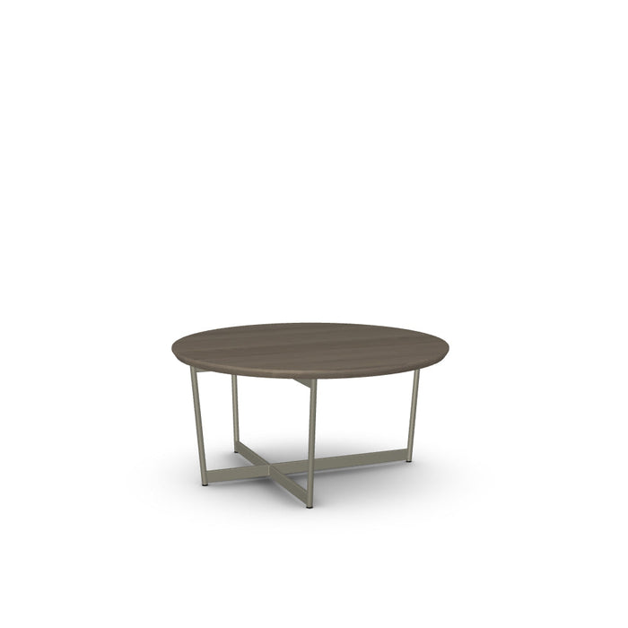 Jill Coffee Table w/ Solid Wood Tabletop