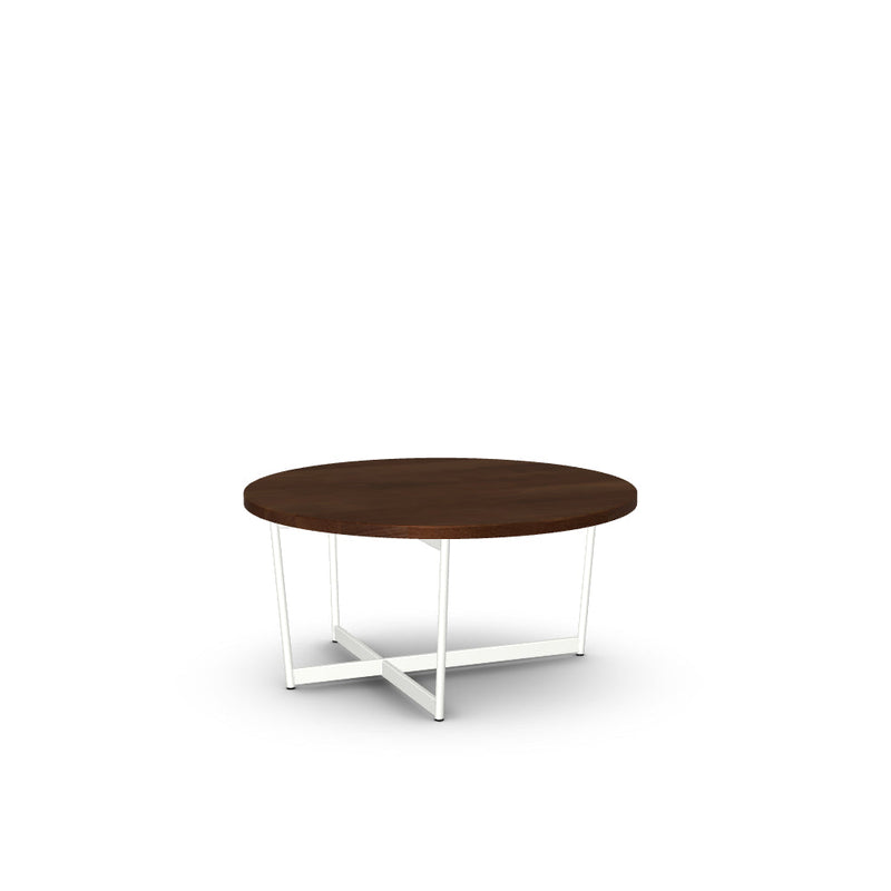 Jill Coffee Table w/ Solid Wood Tabletop