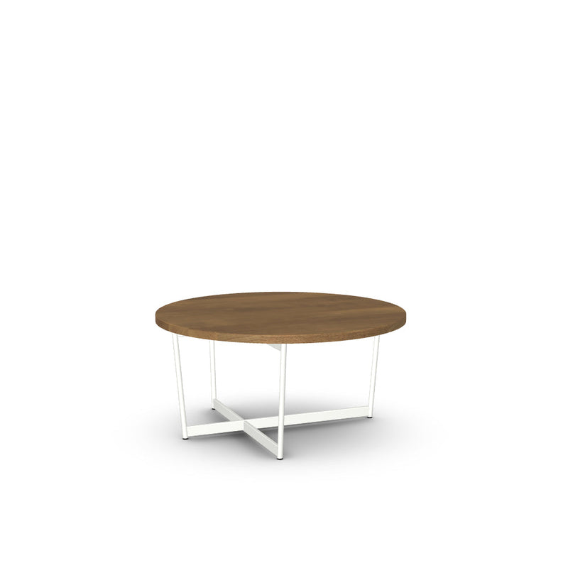 Jill Coffee Table w/ Solid Wood Tabletop
