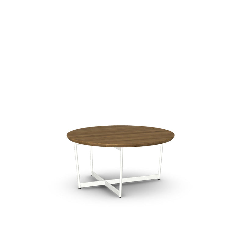 Jill Coffee Table w/ Solid Wood Tabletop