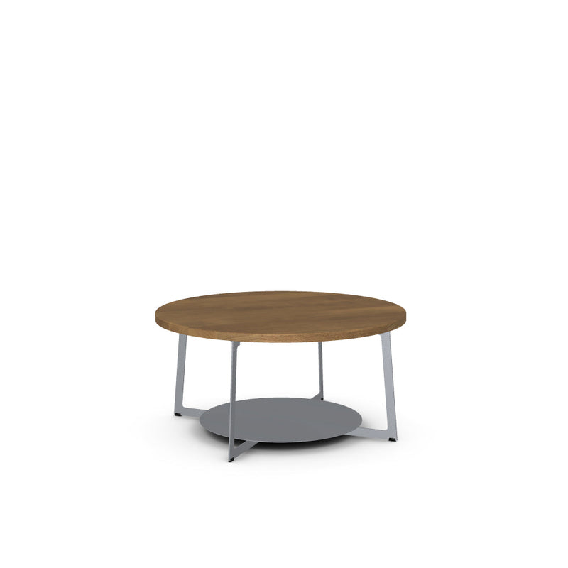 Malloy Coffee Table w/ Solid Wood Tabletop