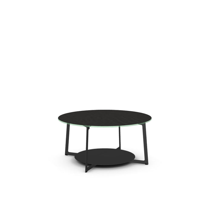 Malloy Coffee Table w/ Starstone Glass Tabletop