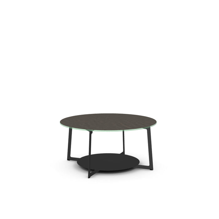 Malloy Coffee Table w/ Starstone Glass Tabletop