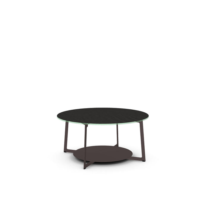 Malloy Coffee Table w/ Starstone Glass Tabletop