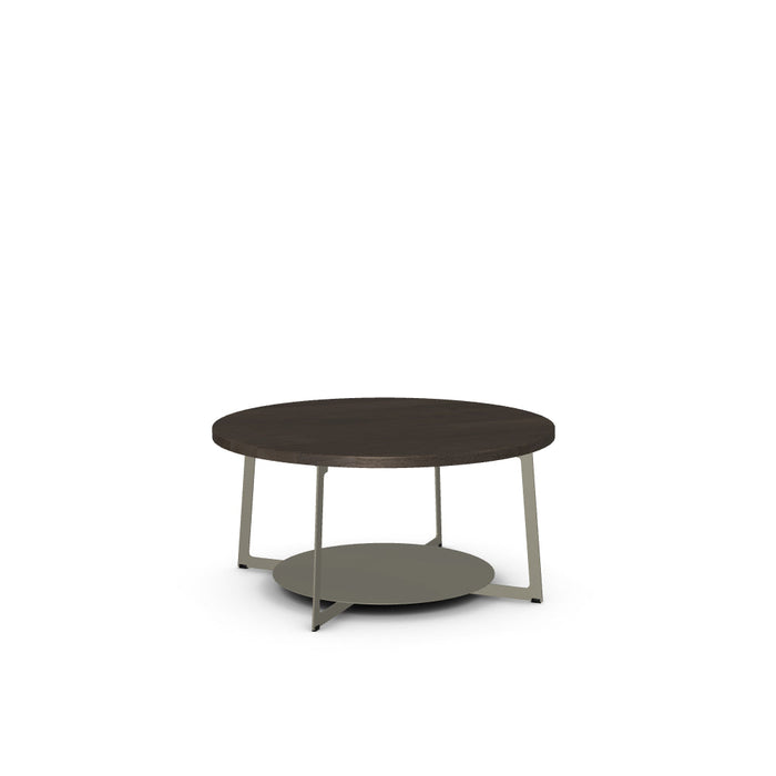 Malloy Coffee Table w/ Solid Wood Tabletop