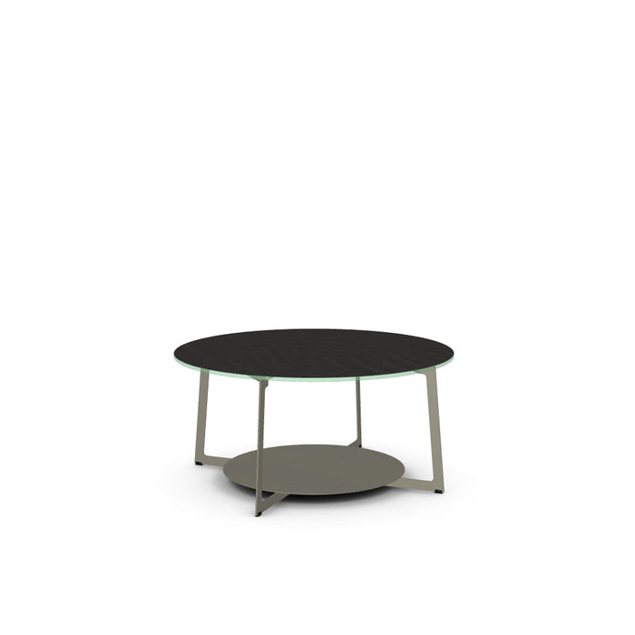 Malloy Coffee Table w/ Starstone Glass Tabletop