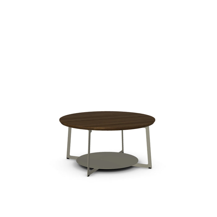 Malloy Coffee Table w/ Solid Wood Tabletop