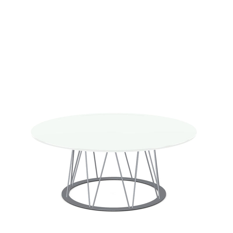 Calypso Coffee Table w/ Glass Tabletop