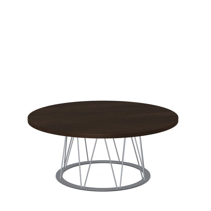 Calypso Coffee Table w/ Solid Wood Tabletop
