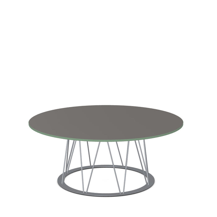 Calypso Coffee Table w/ Glass Tabletop