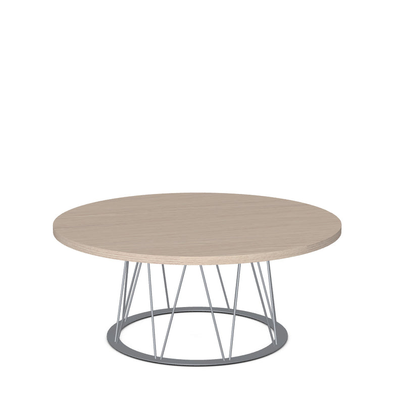 Calypso Coffee Table w/ Wood Veneer Tabletop
