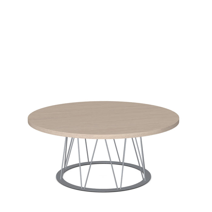Calypso Coffee Table w/ Wood Veneer Tabletop