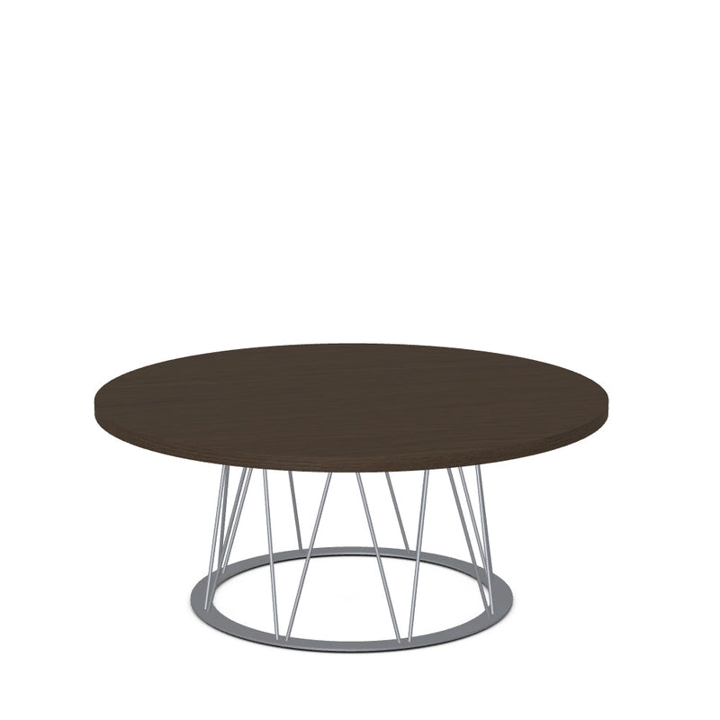 Calypso Coffee Table w/ Wood Veneer Tabletop