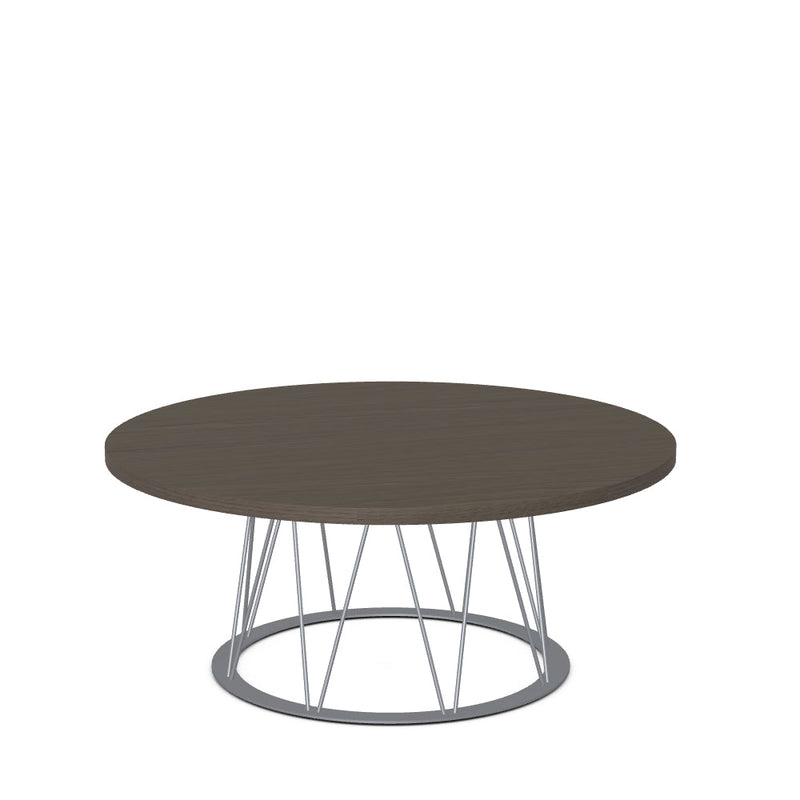 Calypso Coffee Table w/ Wood Veneer Tabletop