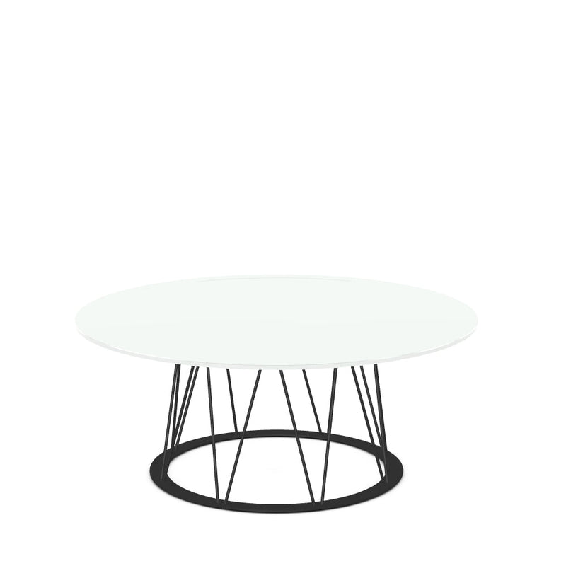 Calypso Coffee Table w/ Glass Tabletop