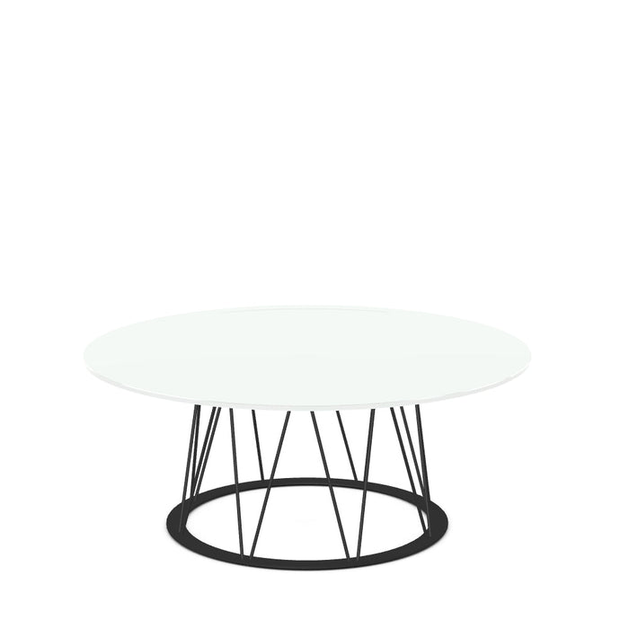 Calypso Coffee Table w/ Glass Tabletop