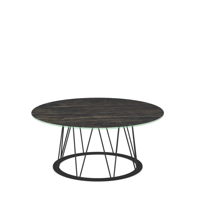 Calypso Coffee Table w/ Italian Porcelain Tabletop