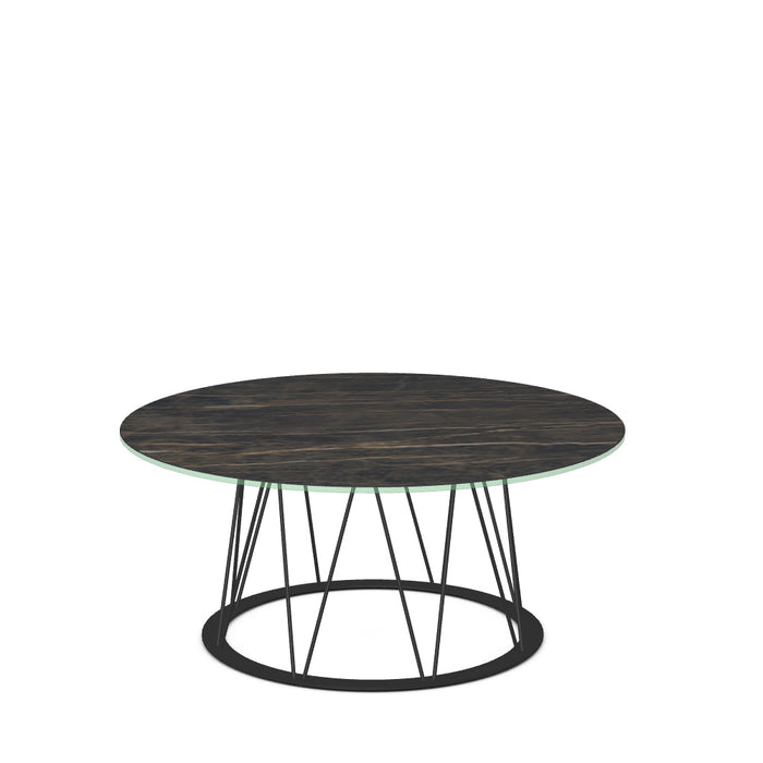Calypso Coffee Table w/ Italian Porcelain Tabletop