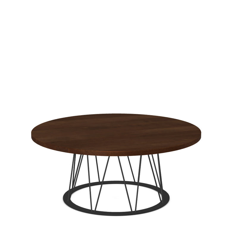 Calypso Coffee Table w/ Solid Wood Tabletop