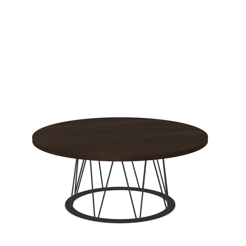 Calypso Coffee Table w/ Wood Veneer Tabletop