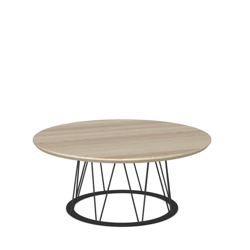 Calypso Coffee Table w/ Solid Wood Tabletop
