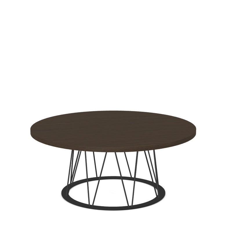 Calypso Coffee Table w/ Wood Veneer Tabletop