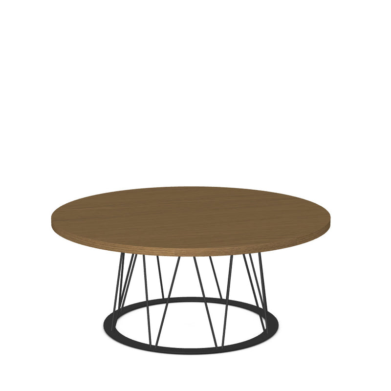 Calypso Coffee Table w/ Wood Veneer Tabletop