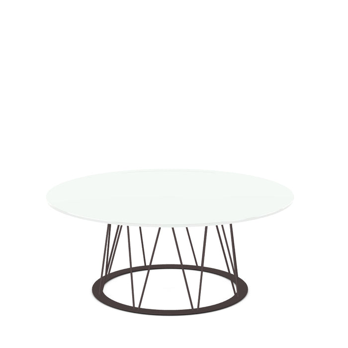 Calypso Coffee Table w/ Glass Tabletop