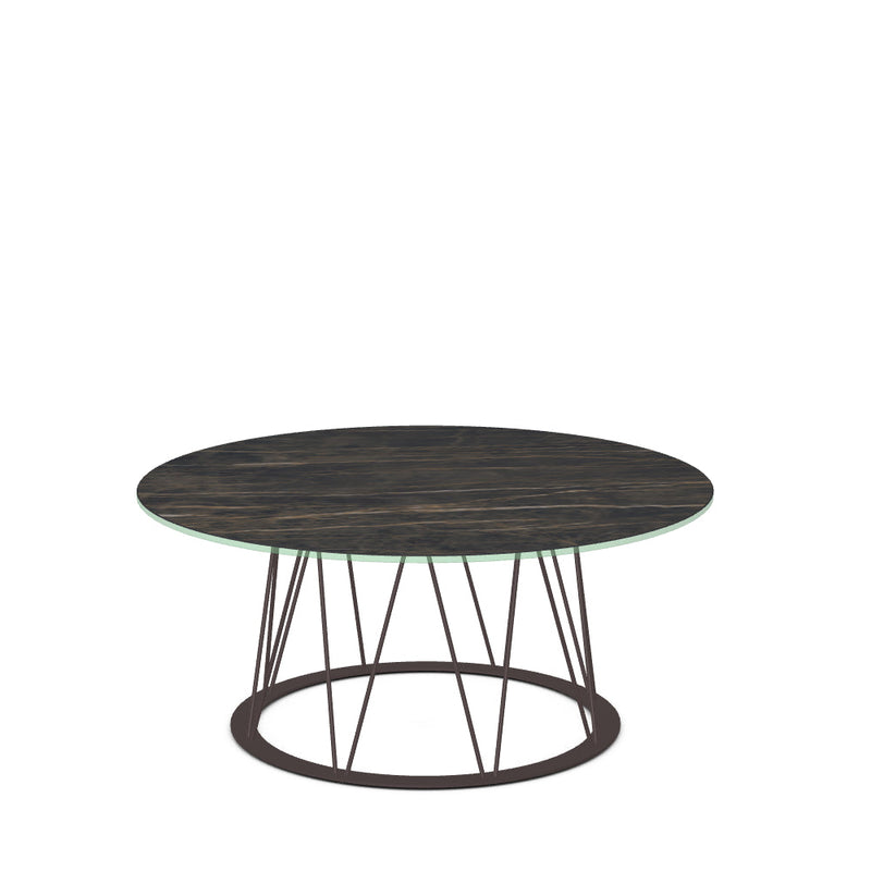 Calypso Coffee Table w/ Italian Porcelain Tabletop