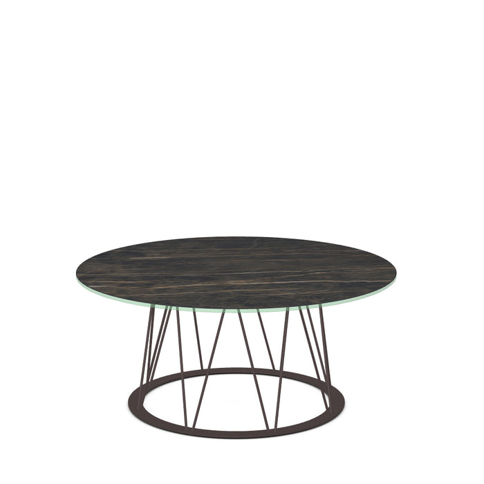 Calypso Coffee Table w/ Italian Porcelain Tabletop