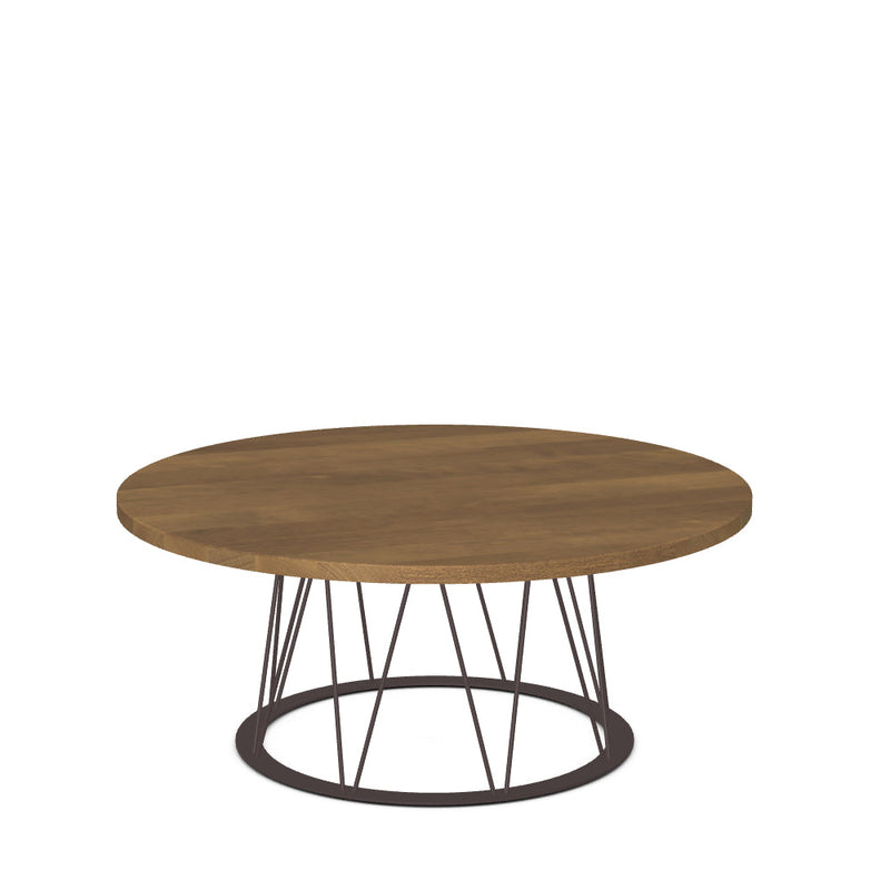 Calypso Coffee Table w/ Solid Wood Tabletop